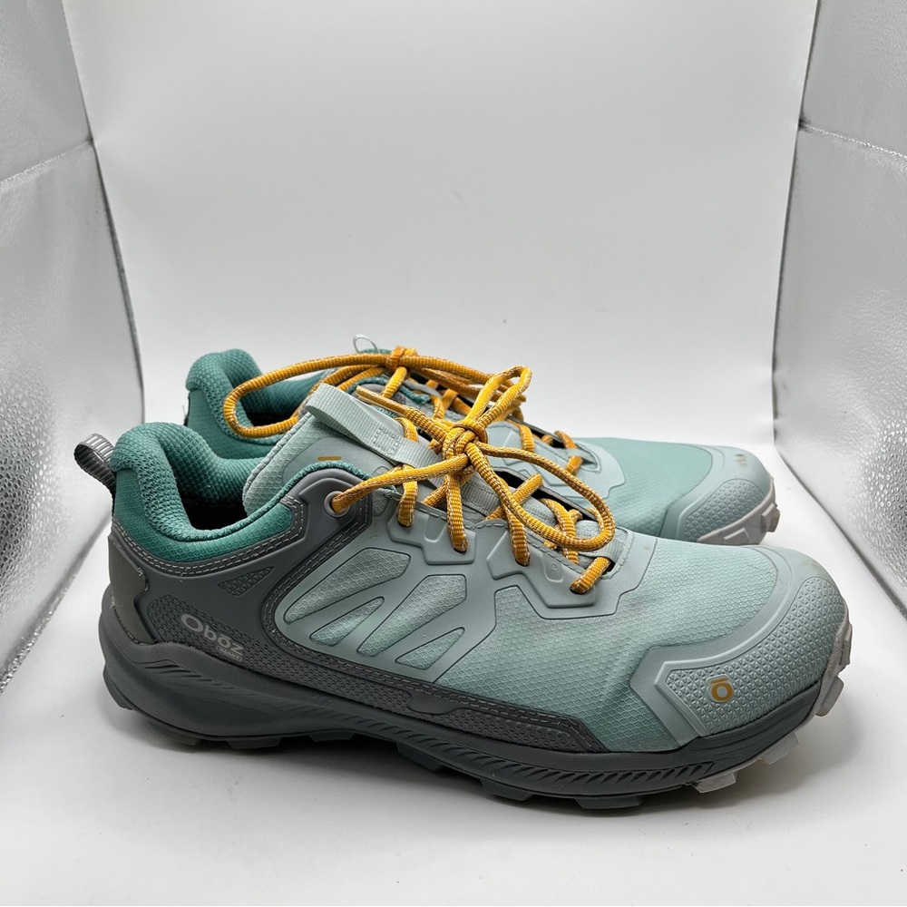 Oboz Katabatic Low Waterproof Hiking Shoes women’s size 9.5 grip sneakers EUC - Picture 2 of 9